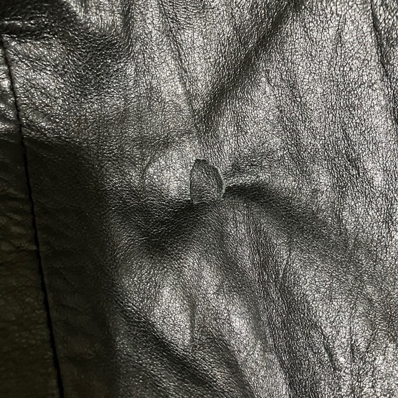 MICHAEL KORS GENUINE LEATHER MOTO JACKET SIZE XL - Picture 13 of 13